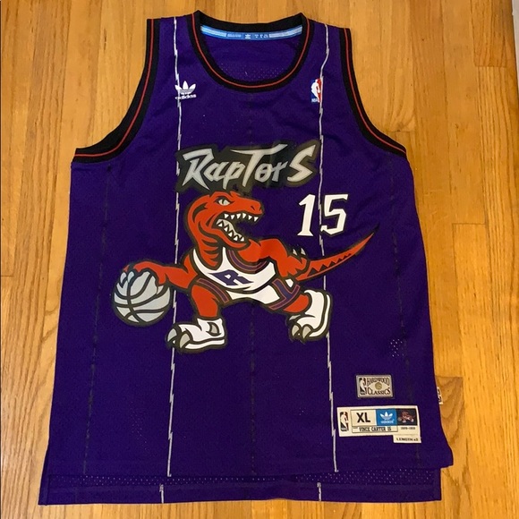 Authentic Adidas Vince Carter Raptors Jersey - Picture 1 of 2